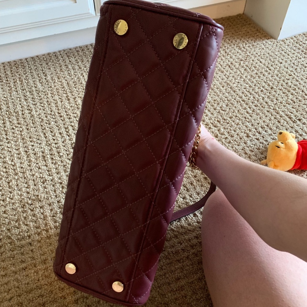 Michael Kors Maroon Purse - Picture 4 of 6